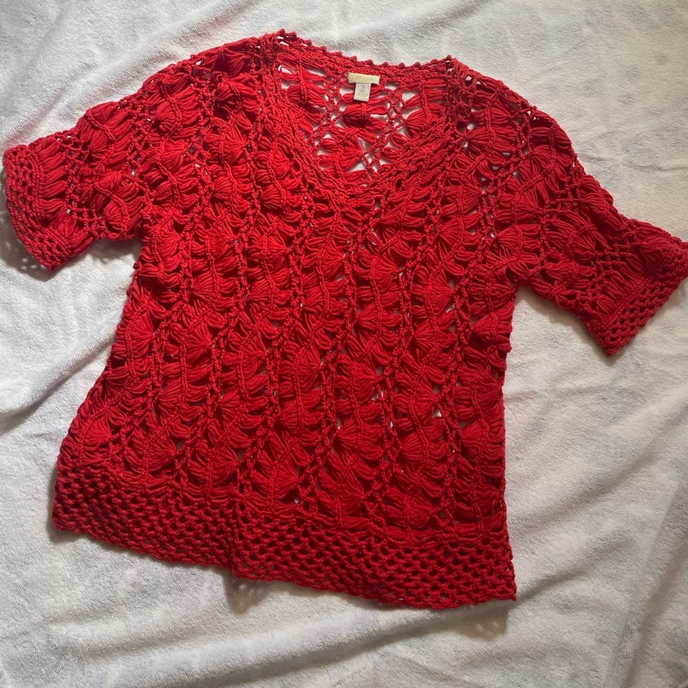 Chico’s Crochet Women's Top